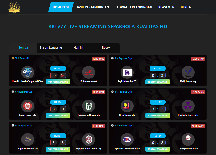 Pentingnya Jadwal Pertandingan dalam Sepak Bola